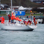 Rückkehr vom Schwerwettertraining